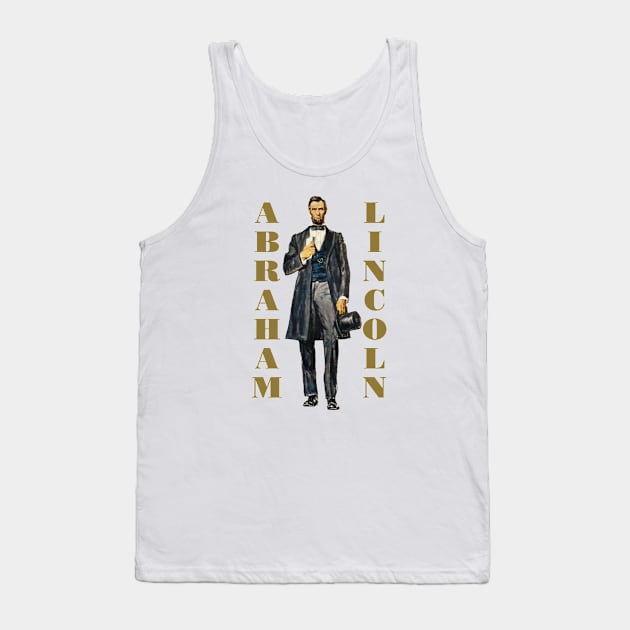 Abraham Lincoln Tank Top by PLAYDIGITAL2020